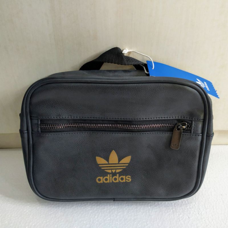 [SALE] Ransel Adidas Original Mini Backpack Airl Pu Leather Tas Sport Branded