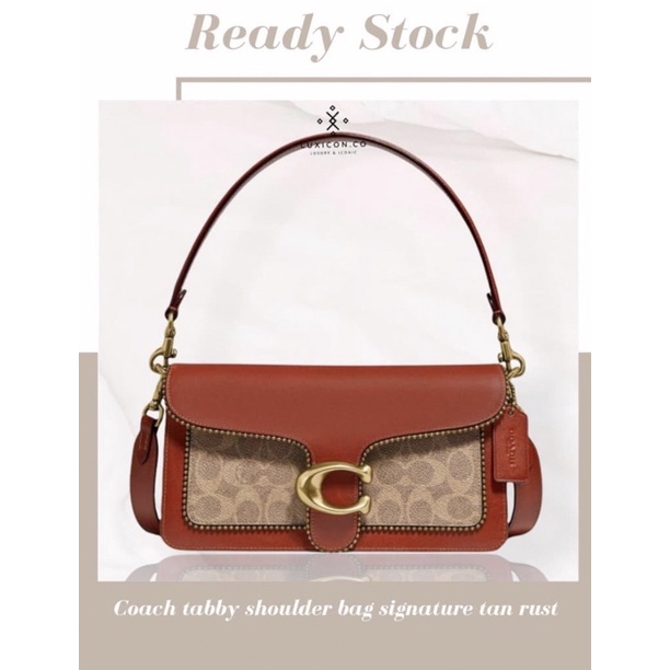 coach baby sholder bag signature