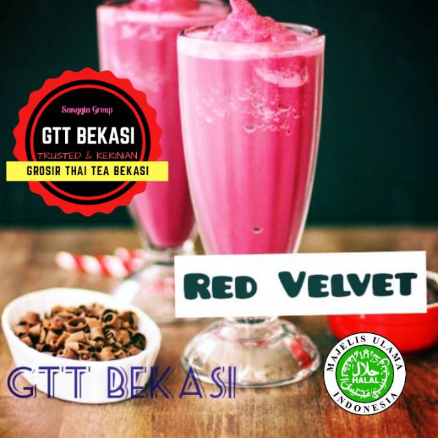 Red Velvet Bubuk Minuman 1kg Powder Drink Bubble Drink Shopee Indonesia