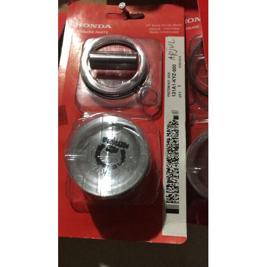 Blok seher supra x 125 helm in Original Honda Terbaik