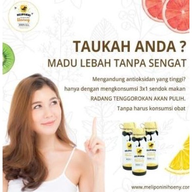 

Madu Asli Organik Meliponini Stingless Bee Honey 100% Pure Botol 500Ml