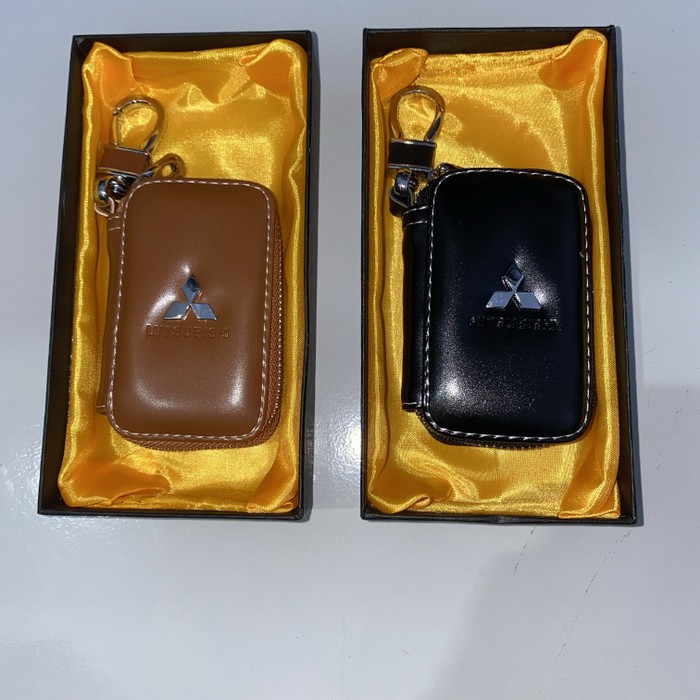Gantungan Kunci Casing Remot Mobil ada Kotaknya Mitsubishi