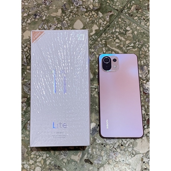 XIAOMI MI 11 LITE PINK 8GB/128GB BEKAS LIKE NEW ISTIMEWA