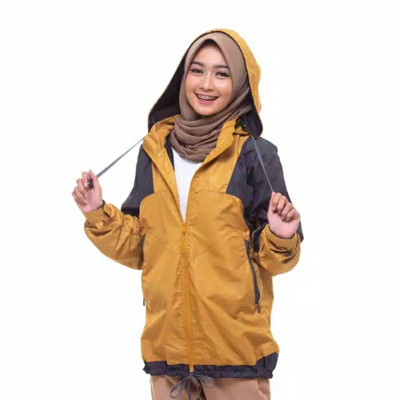 JAKET OUTDOOR WANITA WATERPROOF / Jaket TNF Gunung Wanita / JaketWanita Adventure Waterproof cewek