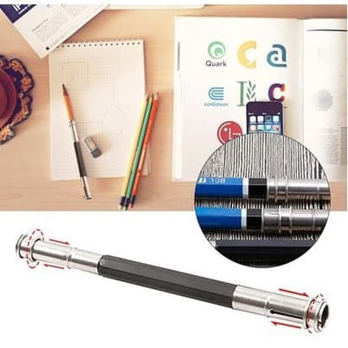 

Dual Head Pencil Extender - Alat Penyambung Pensil