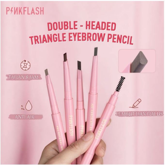 (READY &amp; ORI) Pinkflash Pink Flash Double Head Eyebrow Pencil E09 E 09