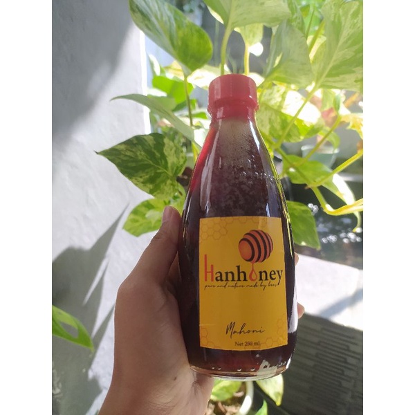 

Madu Bunga Mahoni Super (Madu Hitam Pahit) / 100% Asli Madu Murni / Kemasan 350 gram