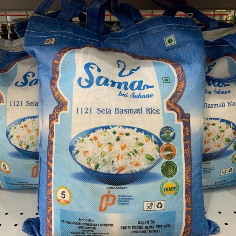 Jual Beras Basmati Premium SAMA 5kg Shopee Indonesia