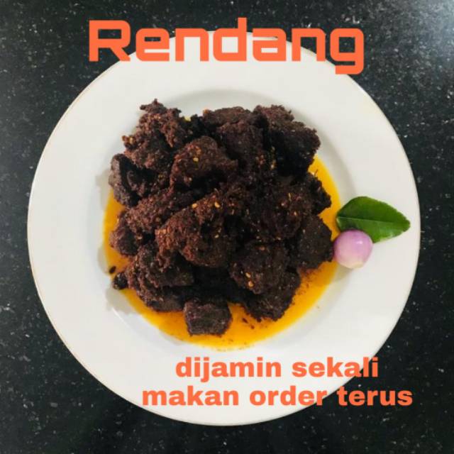 

Rendang Daging 3 Pusako ( enak banget & renyahh) Padang