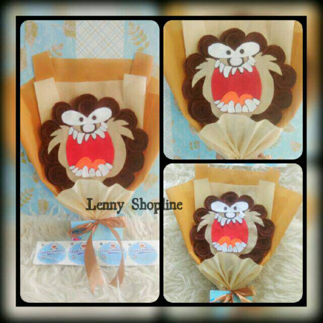 NEW PRODUK⏩ BUKET TAZMANIA/BUKET KARAKTER/BUKET HADIAH/BUKET WISUDA