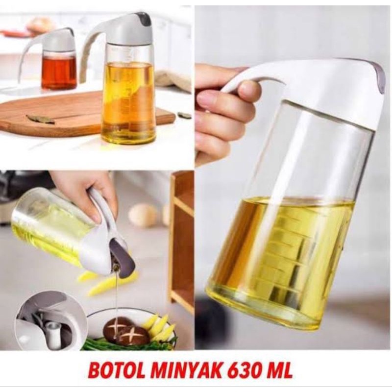 Botol Minyak 630 ML Oilpot Botol Minyak Goreng Serbaguna