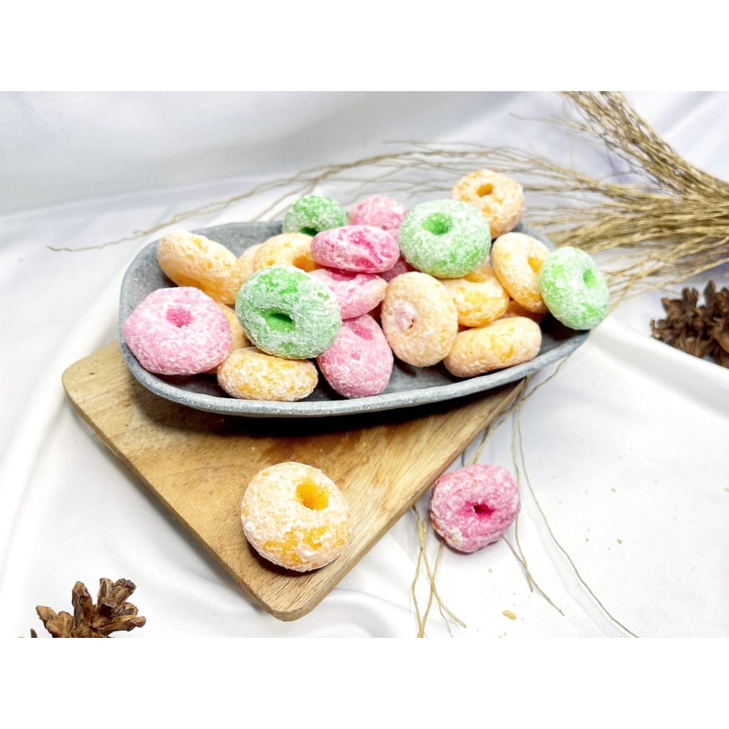 DONAT GABUS WARNA WARNI 200gr