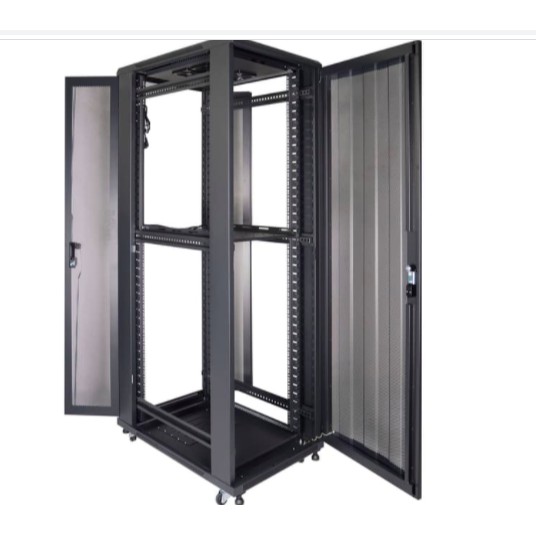 IR9042P - 42U Close Rack Depth 900mm Perforated Door 19&quot; - INDORACK