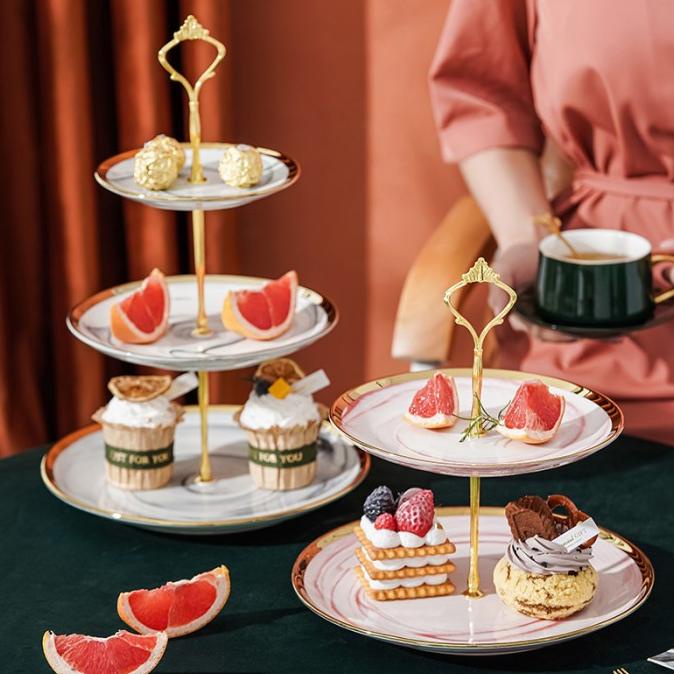 Marble Cake Tier / Rak Kue / Tempat kue bertingkat