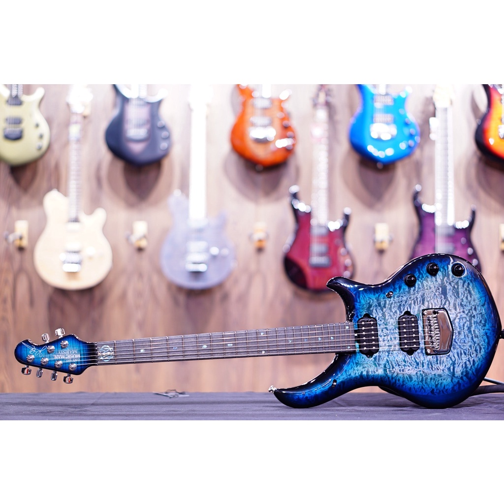 Ernie Ball Music Man John Petrucci Majesty Electric Guitar - Hydrospace with Ebony Fingerboard M014922