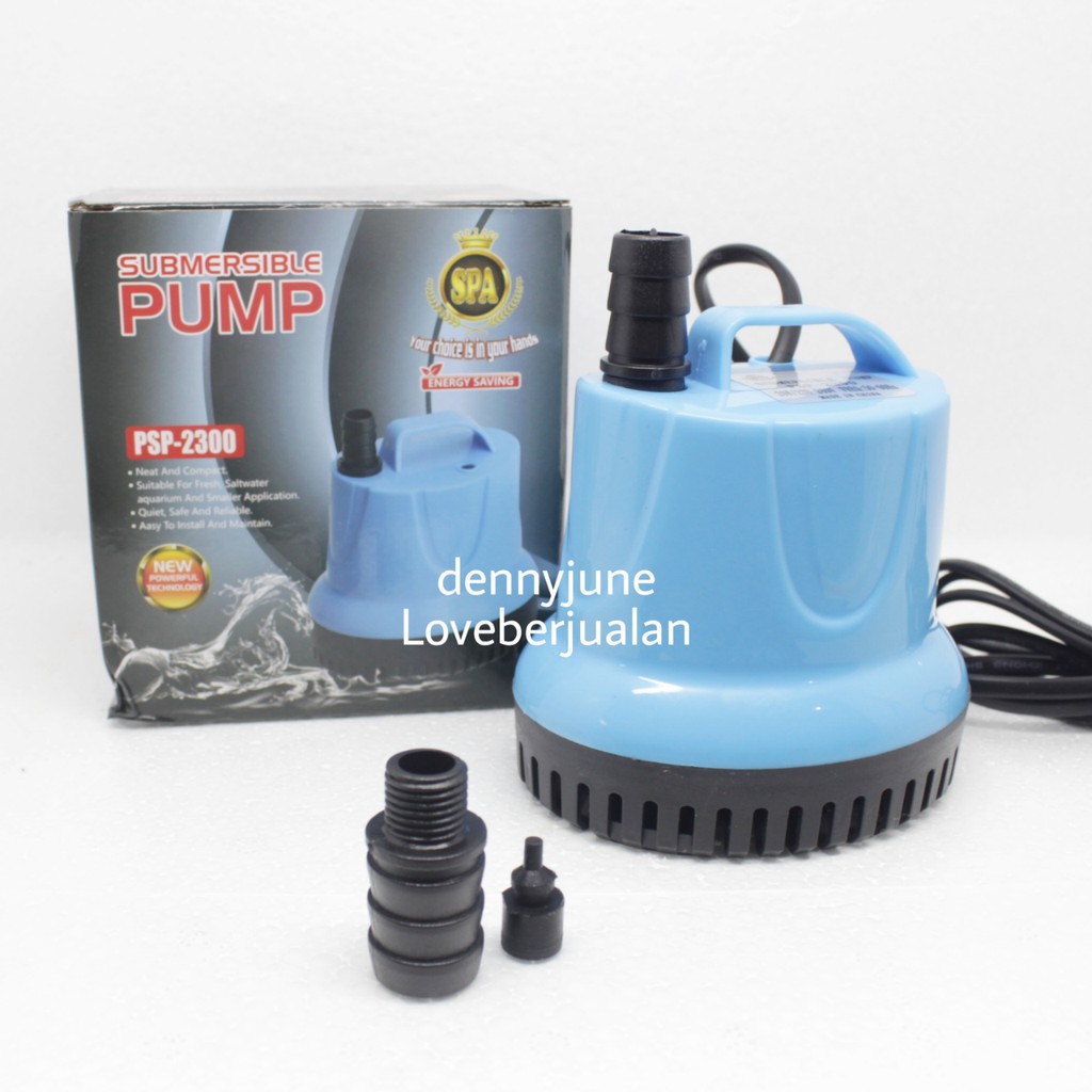 SPA PSP-2300 Pompa Aquarium Celup Water Pump