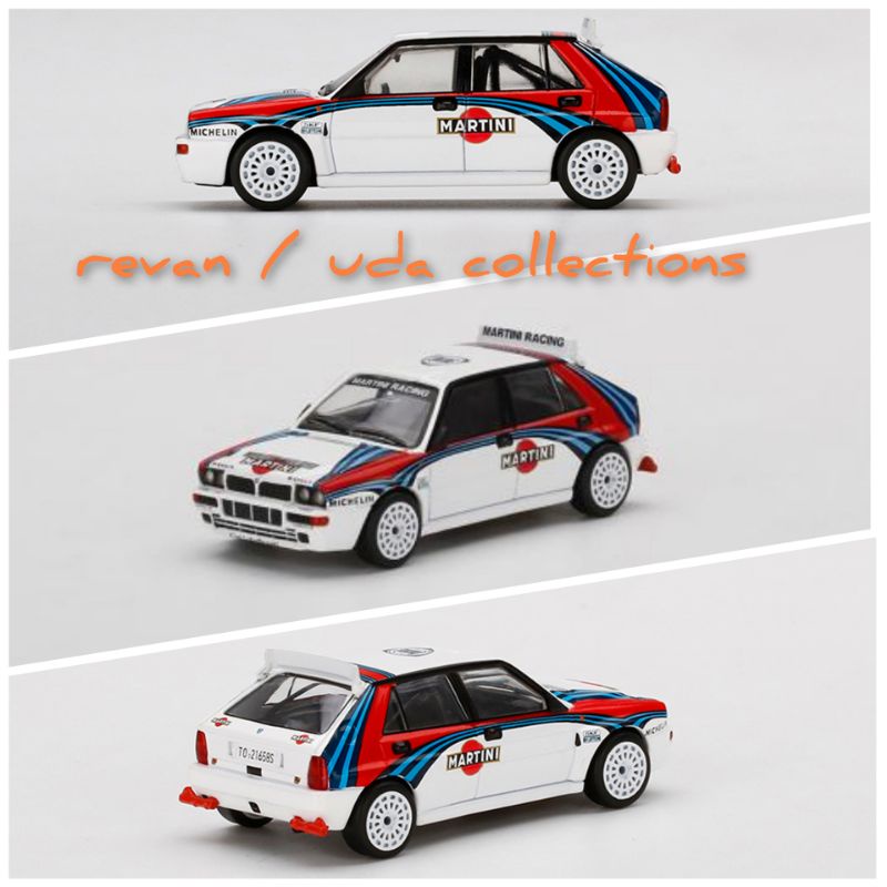 MiniGT Mini GT 300 Lancia Delta HF Integrale Evoluzione Martini Racing