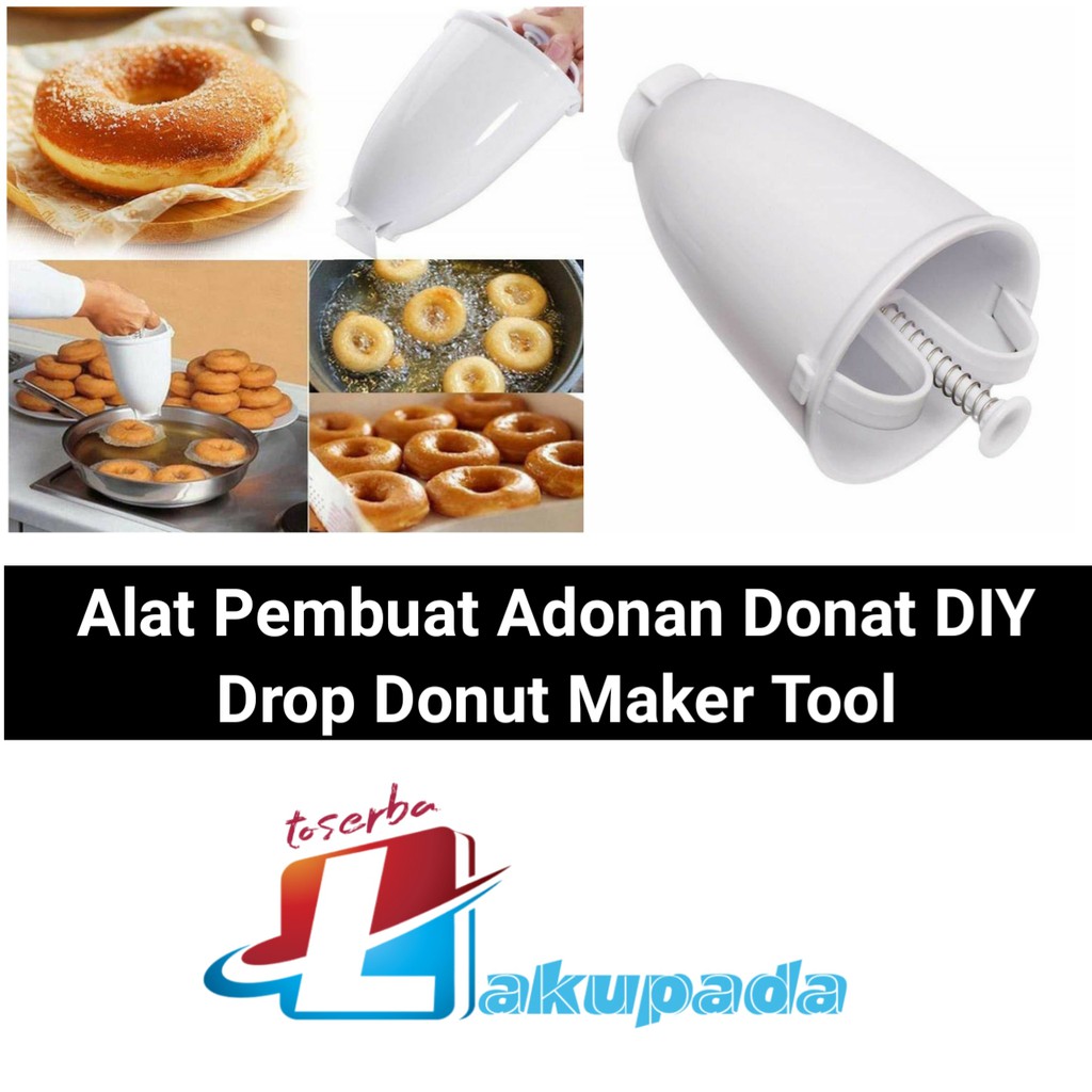 Alat Pembuat Adonan Donat DIY Drop Donut Maker Tool