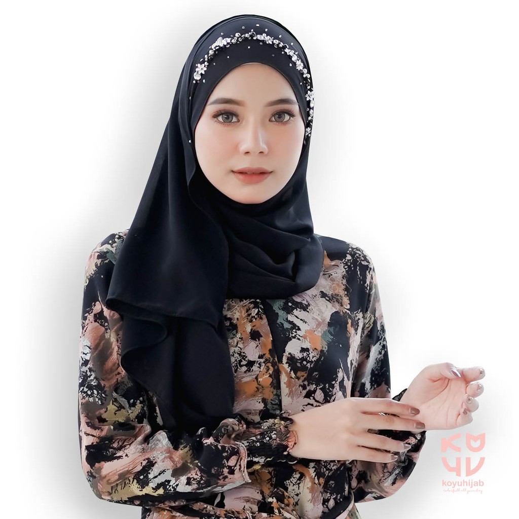 Koyu Hijab Pasmina Luxury Payet Limited Edition