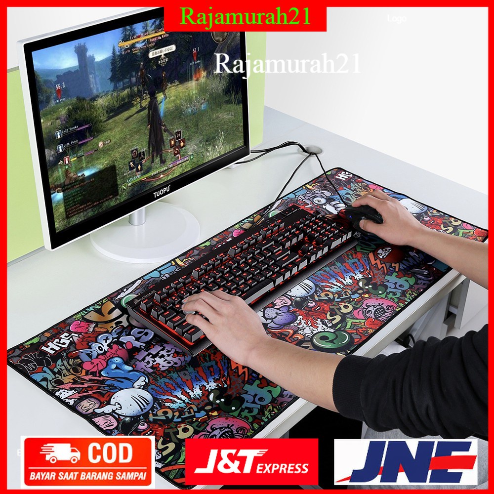 PROMO EASYIDEA Gaming Mouse Pad XL Desk Mat 900 x 400 mm - EI25