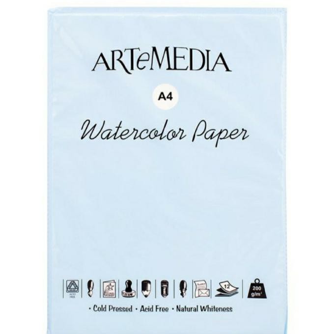 

Bergaransi Kertas Cat Air/Watercolor Paper Artemedia A4 Murah