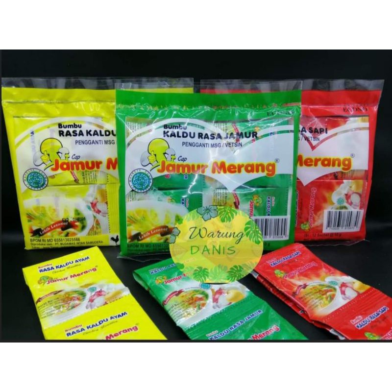 

Kaldu Jamur Merang sachet 3gr mix suka suka