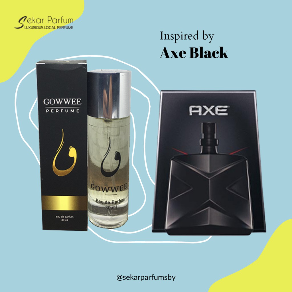 Parfum Pria Tahan Lama Parfum Axe Black Gowwee Parfum Wangi Parfum Cowok Murah Indonesia|Shopee Indonesia