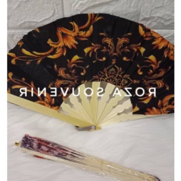Souvenir Pernikahan Isi 50 Pcs Kipas Batik Jumbo