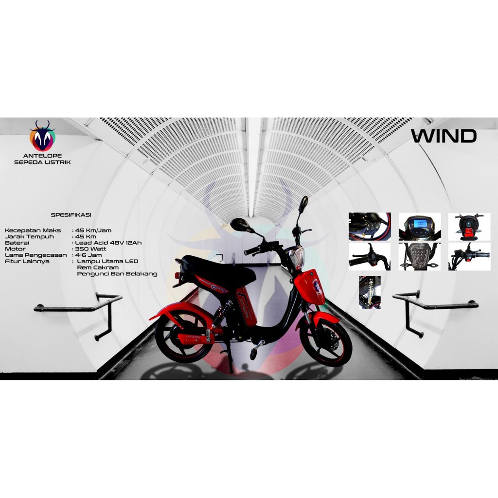 Sepeda Listrik Antelope Wind