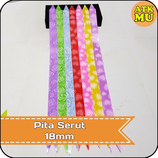 

Pita Serut Pull Flower Ribbon 18mm Pita Bunga Hiasan Suvenir Hadiah