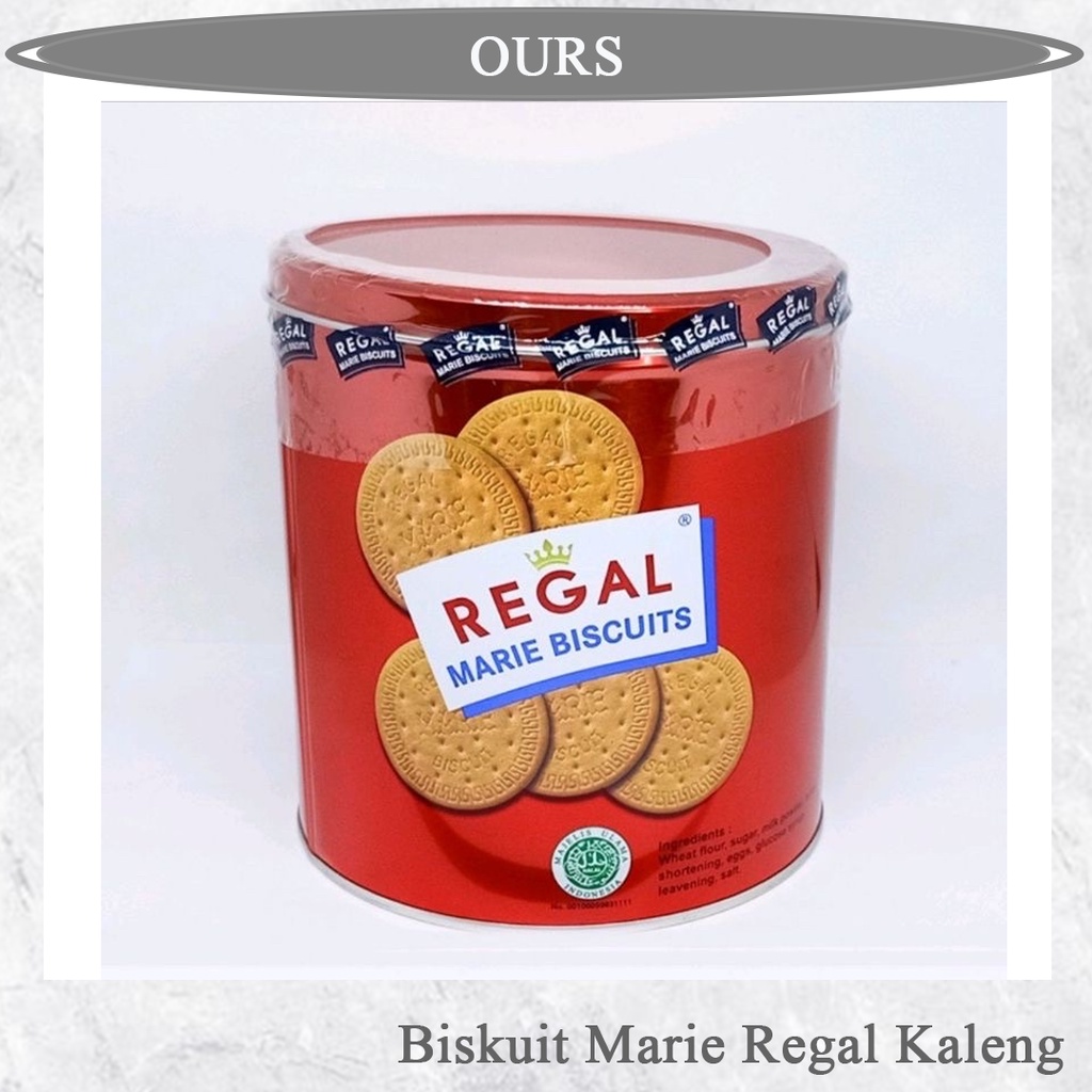 

Biskuit Marie Regal kaleng 550gr / BISCUIT MARIE REGAL 550gr OURSHOPNOW