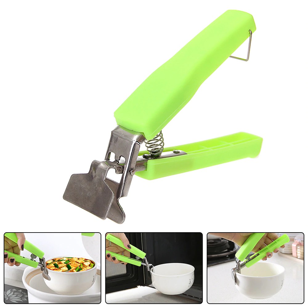 Alat Penjepit Mangkok Anti Panas - Capitan Mangkok Stainless Steel