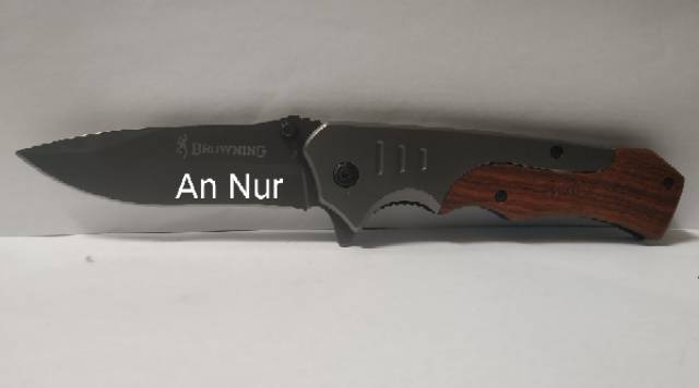 Pisau Lipat Browning P795 - Browning Stainless Steel Knife - Folding Knife - Knives Outdoor - Surviv