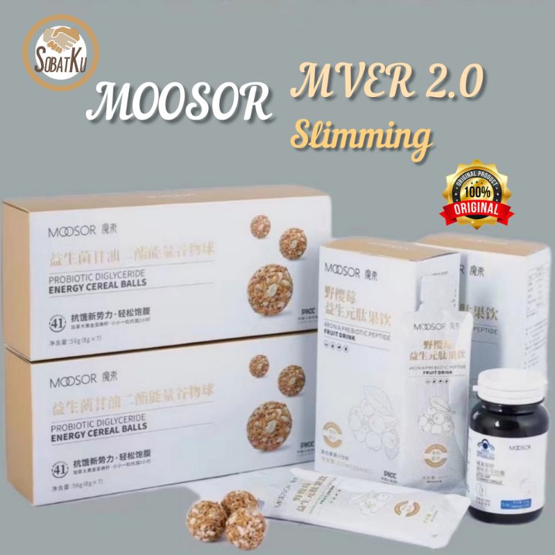 MOOSOR MVER 2.0 SLIMMING ORIGINAL Per Box Pelangding Diet Detox