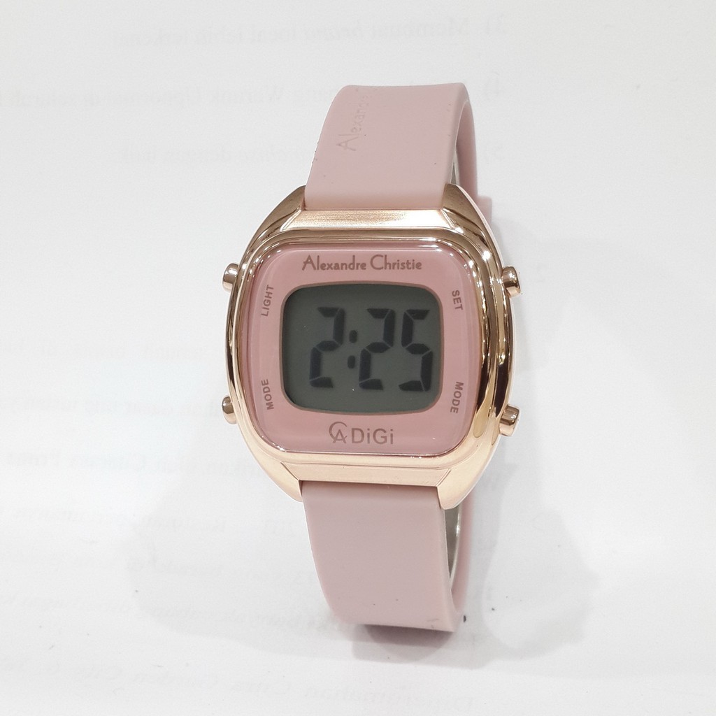 Alexandre Christie DIGI 9335LHRRGPE Jam Tangan Wanita
