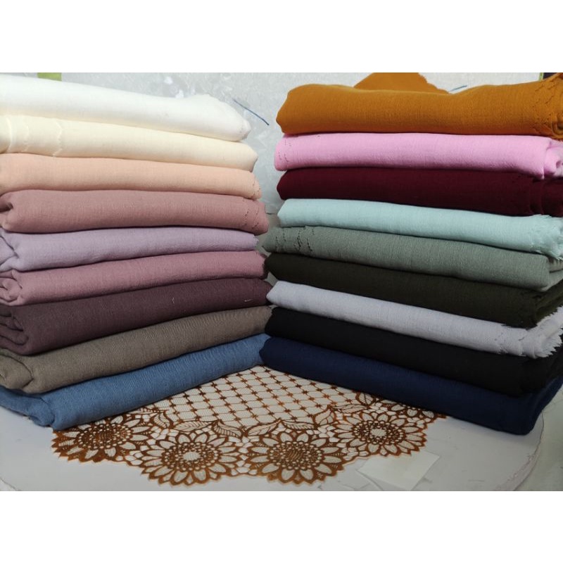 Hijab Voal Arabian Ukuran Jumbo 140x140 cm, Bahan Superfine dan Nyaman untuk Tampilan Syar i