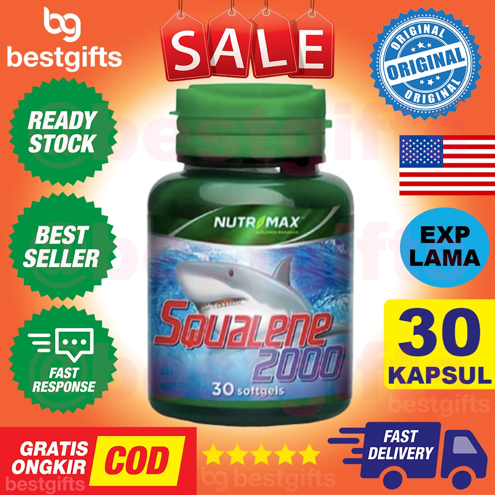 NUTRIMAX SQUALENE 2000 30 KAPSUL