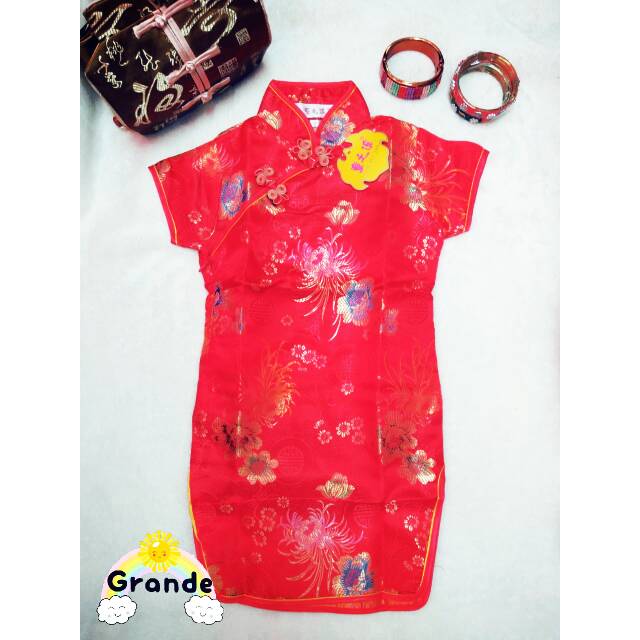 Dress Imlek Merah