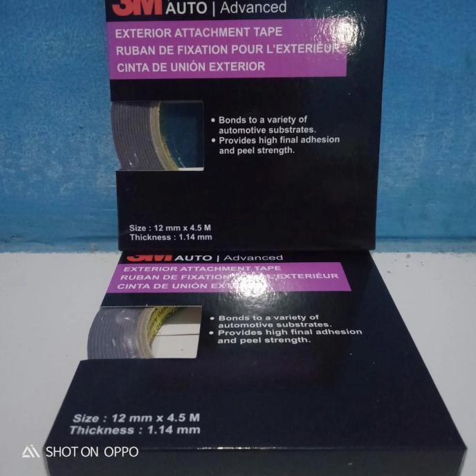 

Silahkan Order] Dabel Tip 3M Interior Mobil / Doubel Foam Tape 3M 5666 12Mm