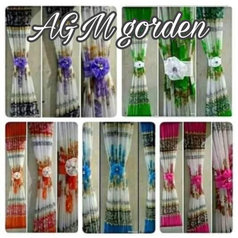 GORDEN MOTIP BUNGA/GORDEN KUPU KUPU MINIMALIS