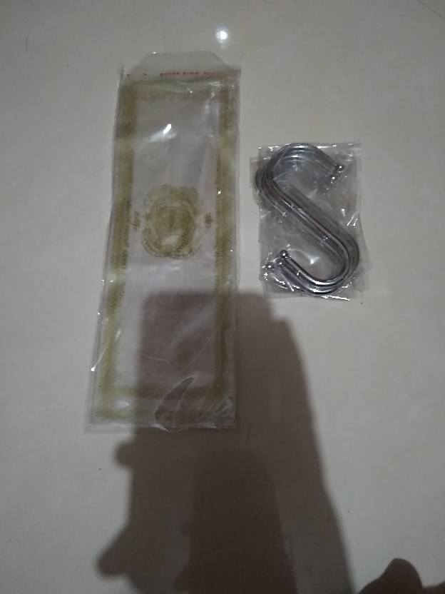 Gantungan S Hook Crhoom Stainless Letter Tebalcp