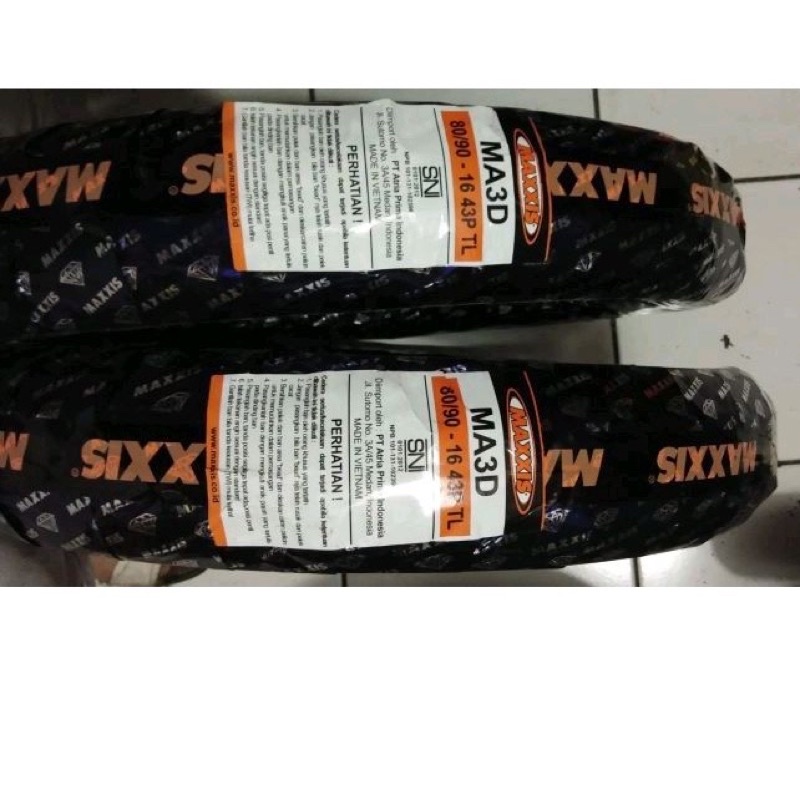 BanMAXXIS Diamond ring 16 ukuran 80/90