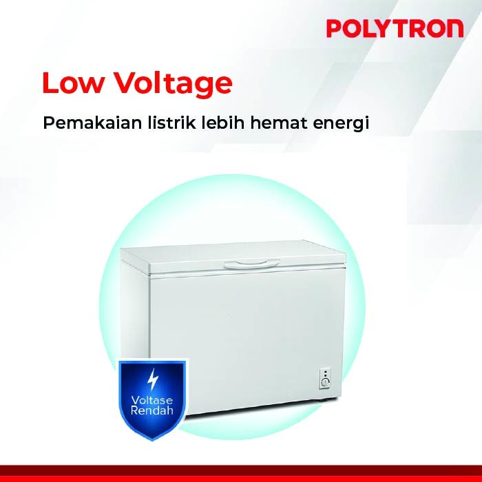 Chest Freezer Polytron 300Ltr PCF 317 / Freezer Box Polytron PCF317