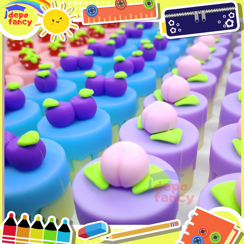 

Gel Pen Fancy KK-7012 Cake / Pen / Pena / Bulpen / Pulpen / Bullpoint