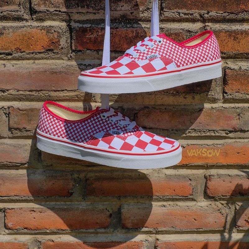 

Vans Authentic "Mix Checker" Chili Pepper