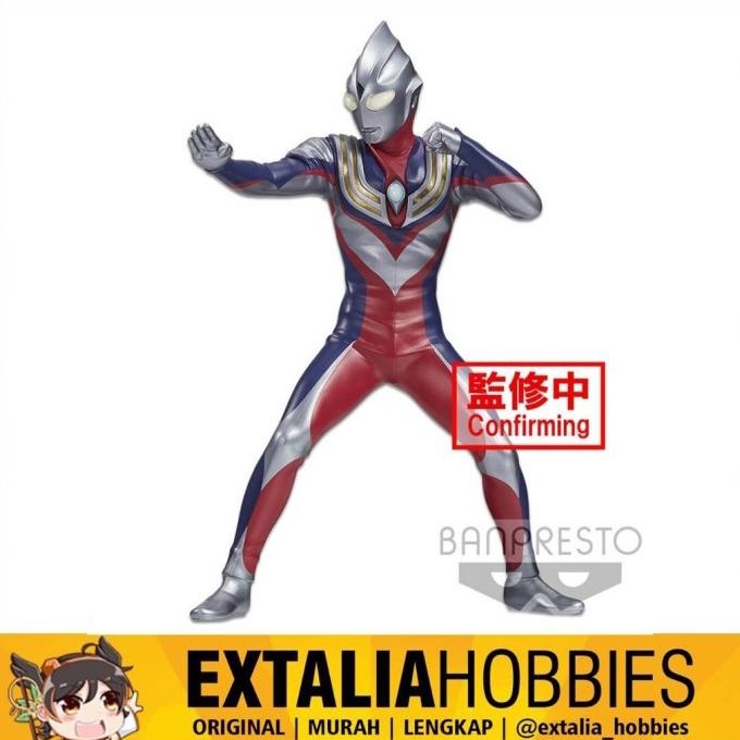 BEST SELLER BANPRESTO HERO'S BRAVE STATUE - ULTRAMAN TIGA : DAY & NIGHT SPECIAL HAPPY SHOPING