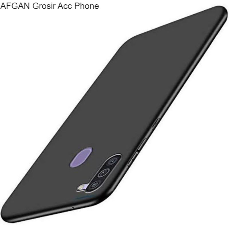 Soft Case Blackmatte Samsung Galaxy M11 Casing Silikon Slim Black Matte Hitam Samsung Galaxy M11 Gro
