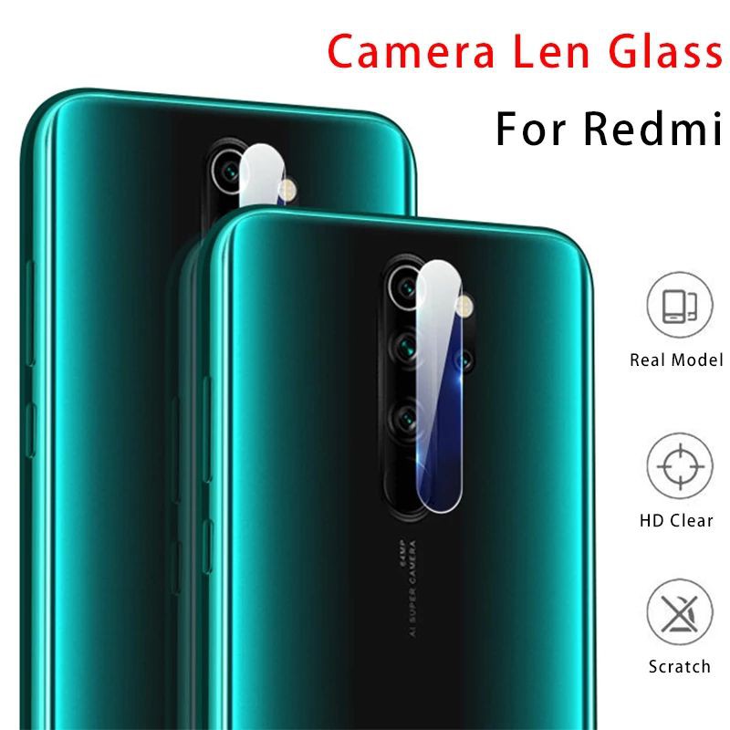 2in1 - Nano Hydrogel Film Xiaomi Redmi Note 8 Pro TG Antigores Screen Guard Protector Layar Kamera