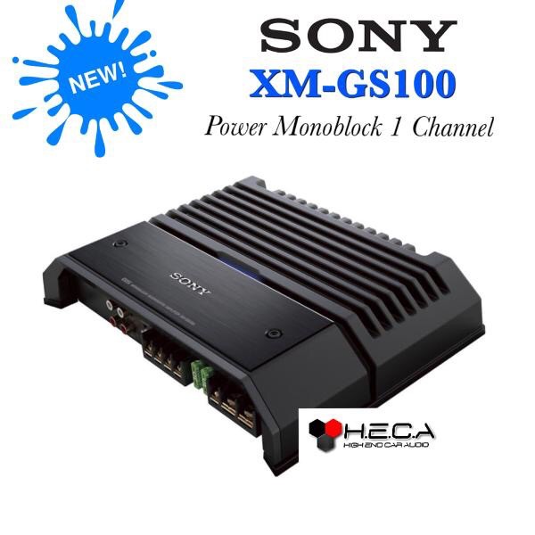 Power Monoblock SONY XM-GS100 Amplifier 1Ch Mono-block