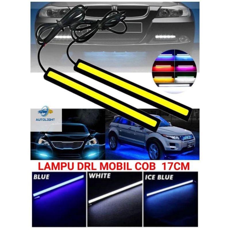 LAMPU DRL LED PLASMA COM IMPORT 17CM UNIVESAL MURAH TERANG DRL 17CM